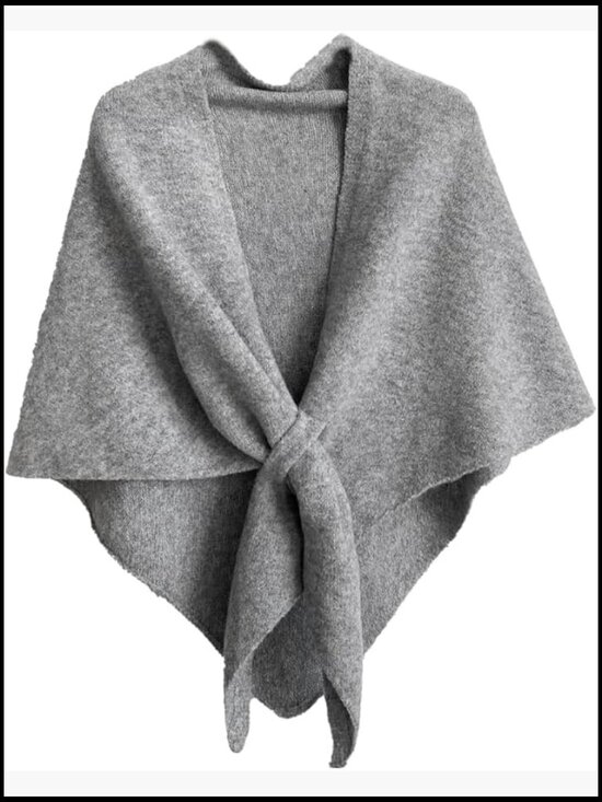 Accessories - Knit Pashmina Shawl Wrap Soft Stretchy Versatile All Seasons Elegant Chic